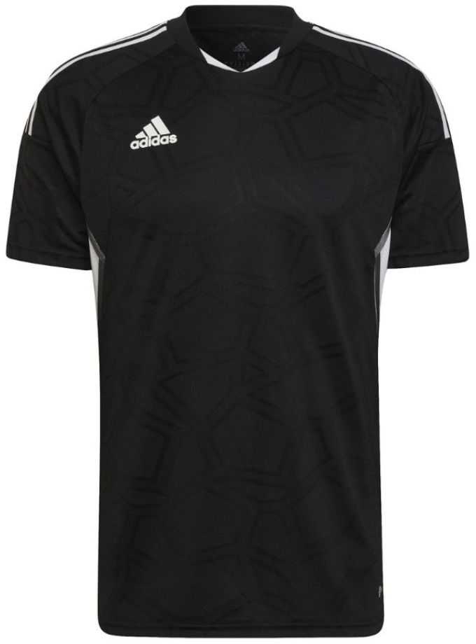 Vyriški marškinėliai adidas Condivo 22 Match Day Jersey juoda HA3514 (S)