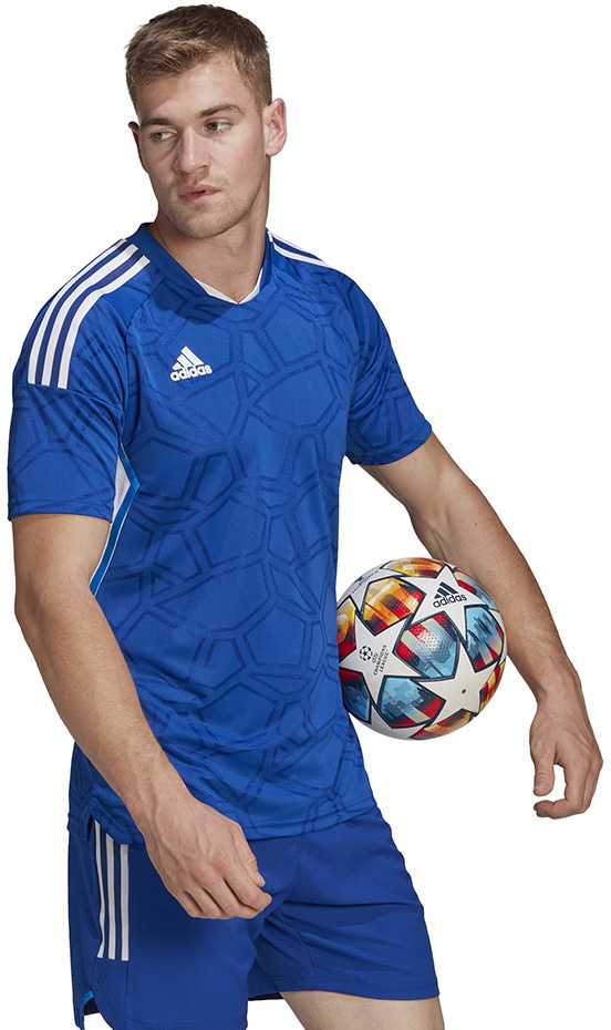 Vyriški marškinėliai adidas Condivo 22 Match Day Jersey mėlyna HA3507 (S)