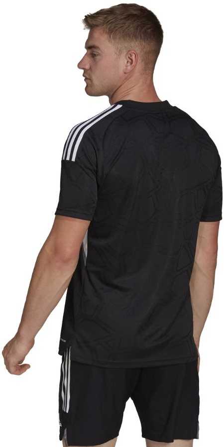 Vyriški marškinėliai adidas Condivo 22 Match Day Jersey juoda HA3514 (S)