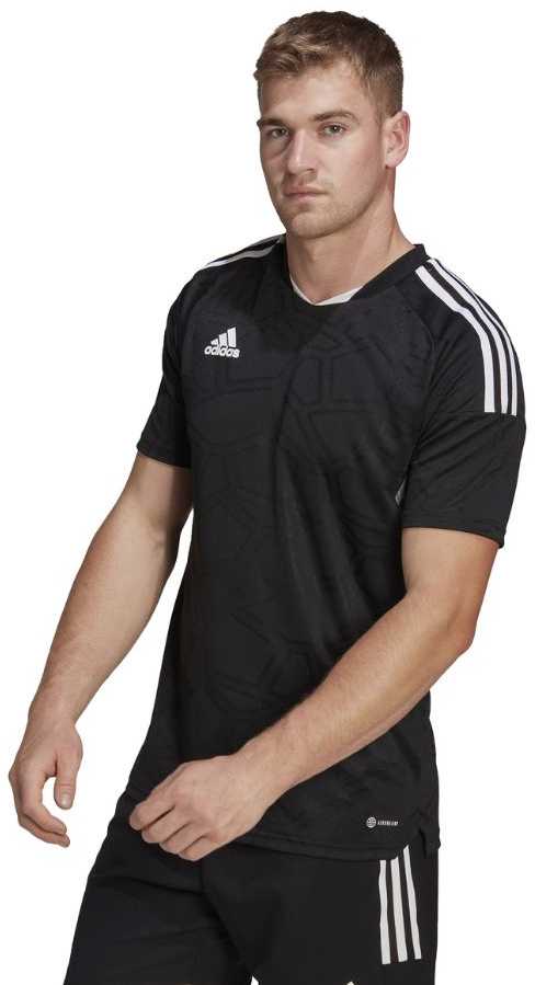 Vyriški marškinėliai adidas Condivo 22 Match Day Jersey juoda HA3514 (XL)