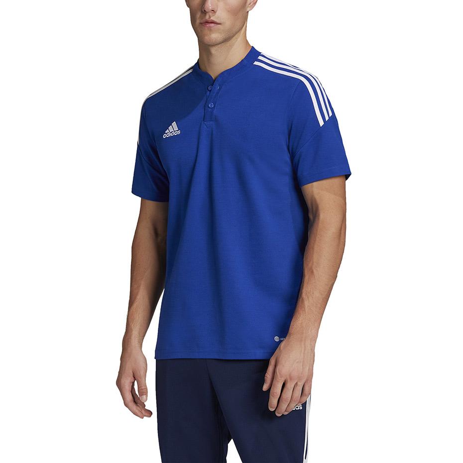 Vyriški marškinėliai adidas Condivo 22 Polo mėlyna HG6307 (S)
