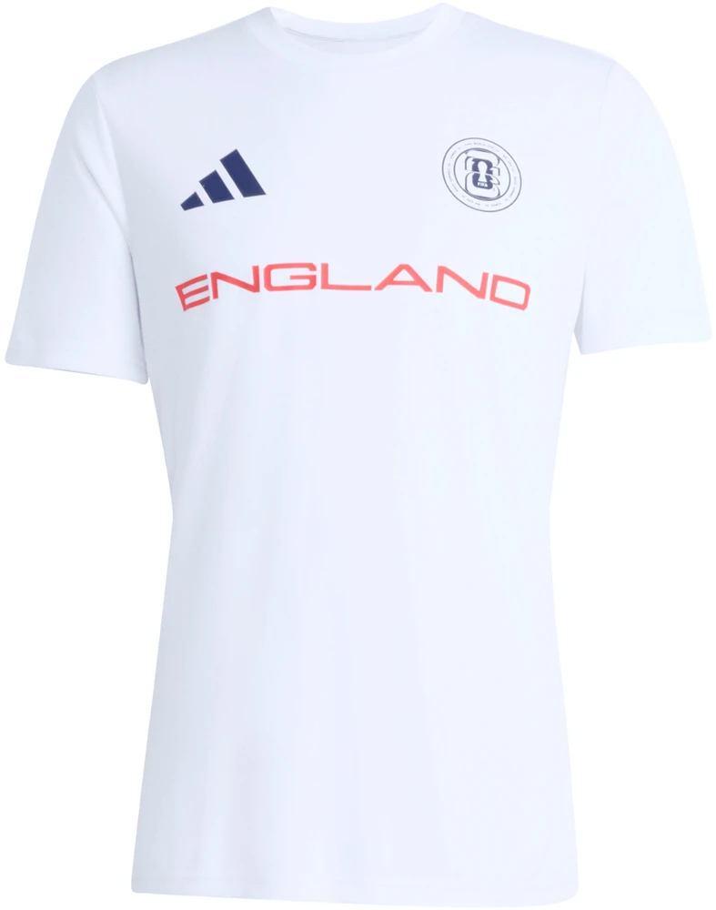 Vyriški marškinėliai adidas England 26 Jersey balta KH2309 (S)