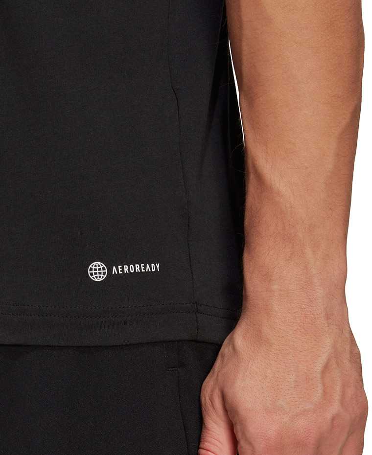 Vyriški marškinėliai adidas Entrada 22 Tee juoda HC0448 (L)