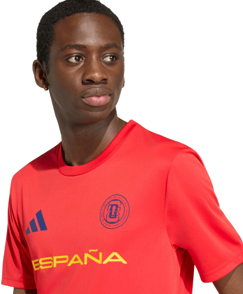 Vyriški marškinėliai adidas ESP OLP Jersey raudona KH2303 (S)