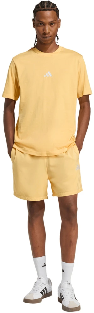 Vyriški marškinėliai adidas Essentials Small Logo Single Jersey geltona KT0561 (2XL)
