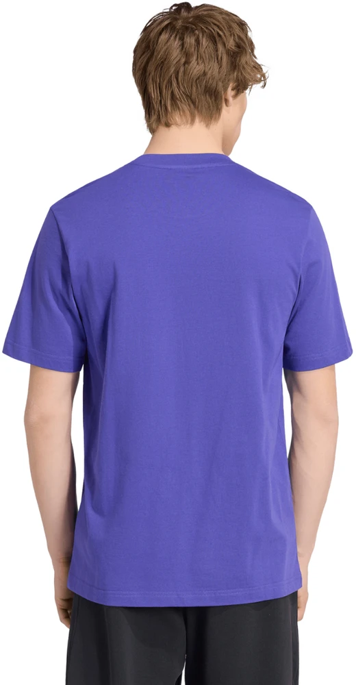 Vyriški marškinėliai adidas Essentials Small Logo Single Jersey violetinė KF2404 (XL)
