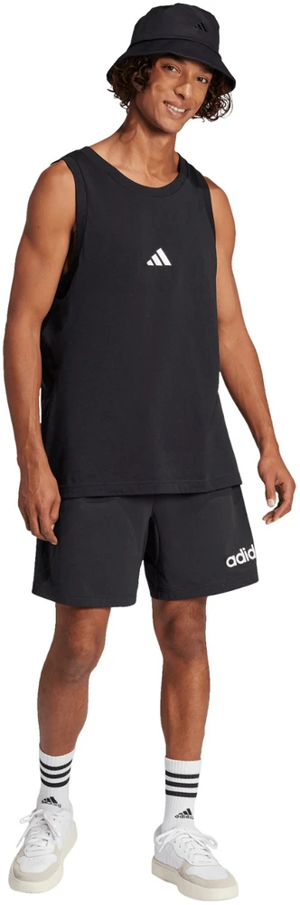 Vyriški marškinėliai adidas Essentials Small Logo Tank juoda JE8986 (XL)