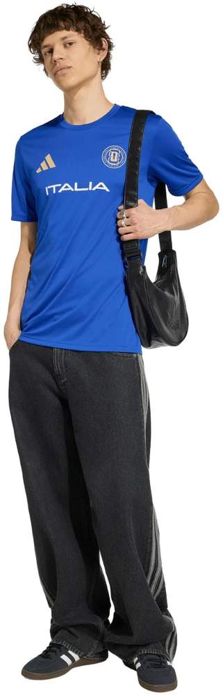 Vyriški marškinėliai adidas Italy 26 Jersey mėlyna KH2306 (S)