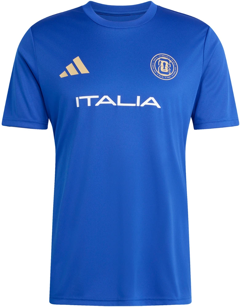 Vyriški marškinėliai adidas Italy 26 Jersey mėlyna KH2306 (S)