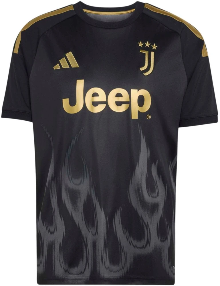 Vyriški marškinėliai adidas Juventus 26/27 Third Jersey juoda KC2297 (S)