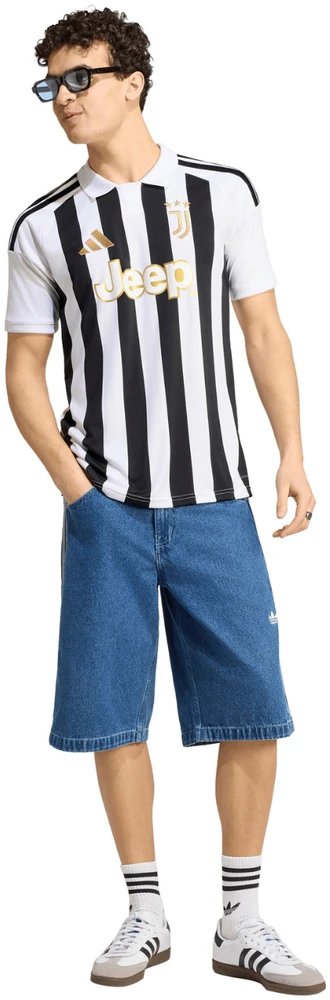 Vyriški marškinėliai adidas Juventus 26/27 balta ir-juoda KC2285 (L)