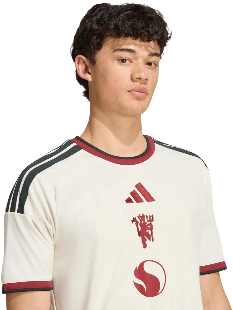 Vyriški marškinėliai adidas Manchester United 26/27 Third Jersey smėlio sp. KA6876 (L)