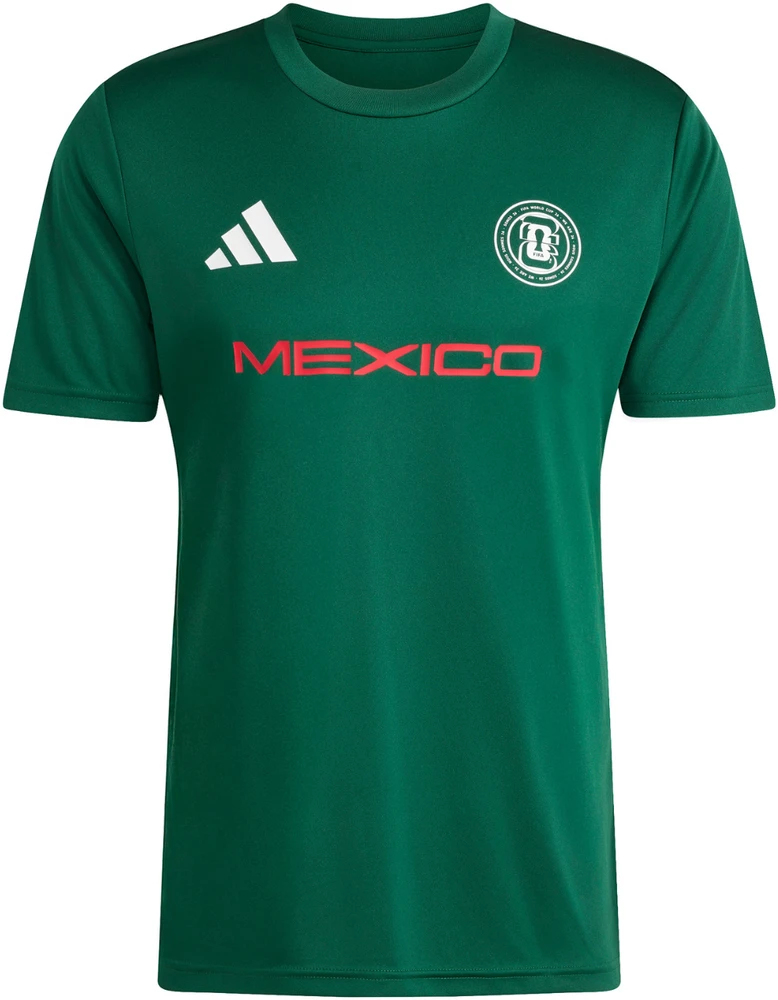 Vyriški marškinėliai adidas Mexico 26 Jersey žalia KH2301 (S)