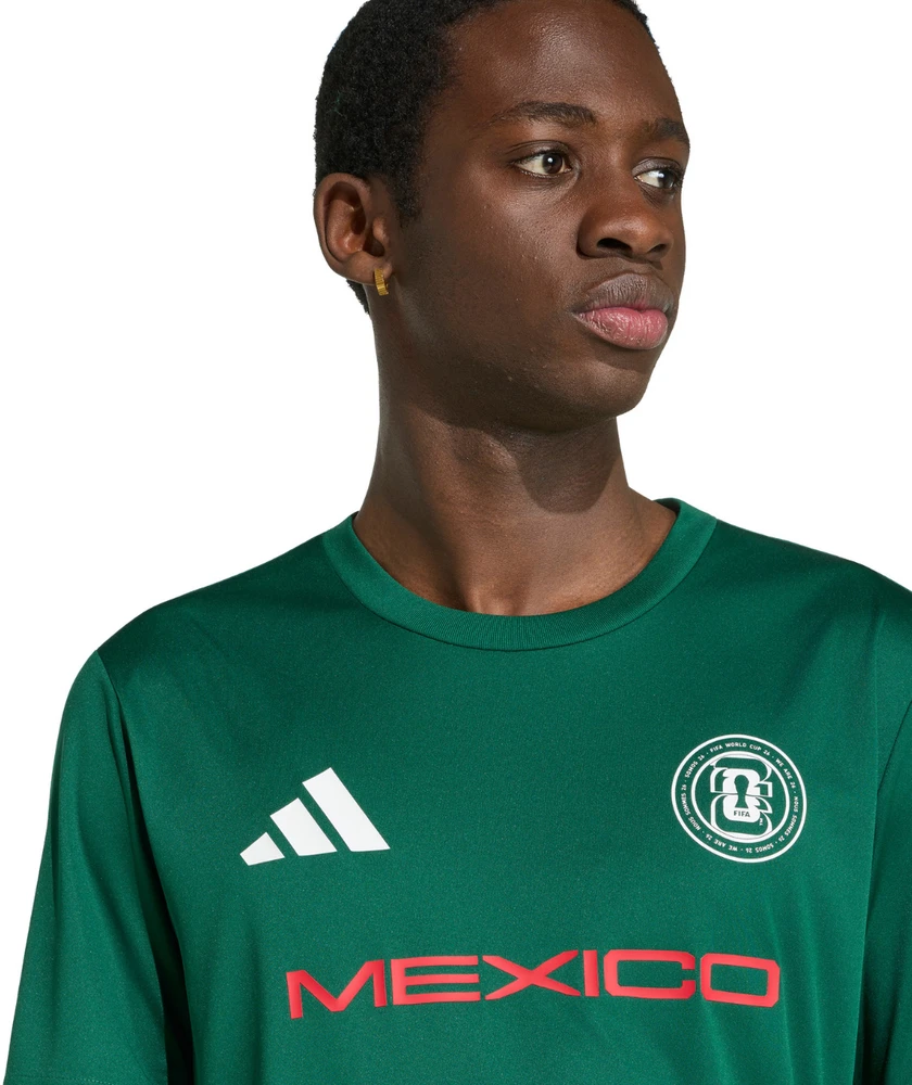 Vyriški marškinėliai adidas Mexico 26 Jersey žalia KH2301 (S)