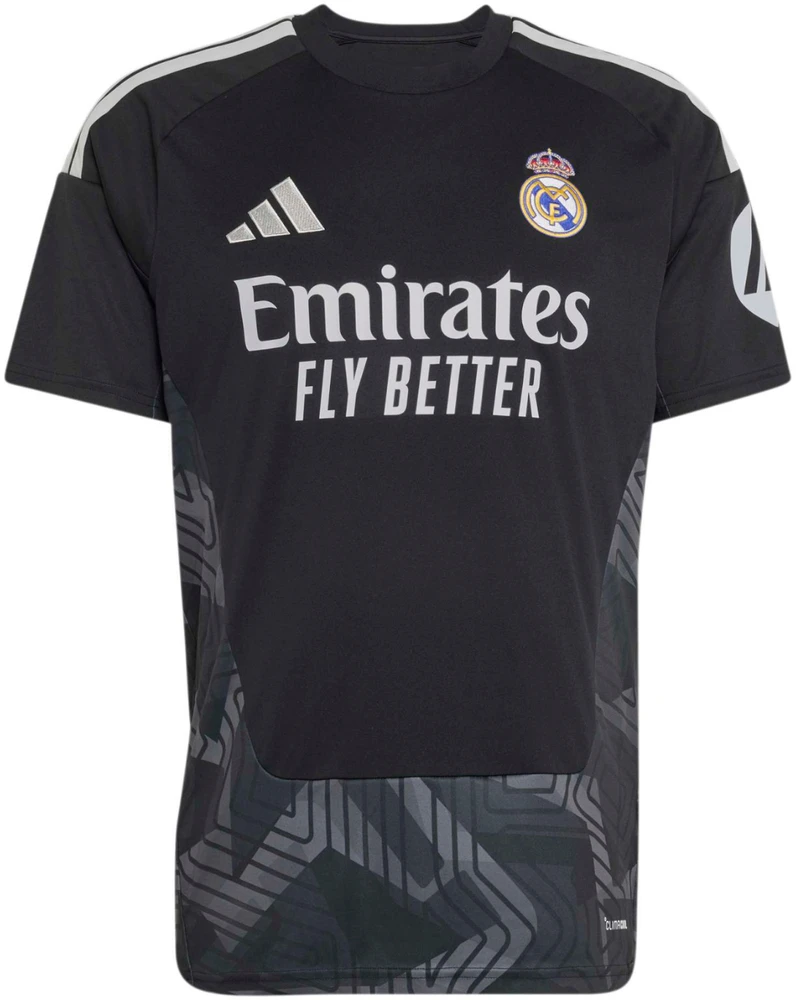 Vyriški marškinėliai adidas Real Madrid 26/27 Home Goalkeeper Jersey juoda KC3988 (L)