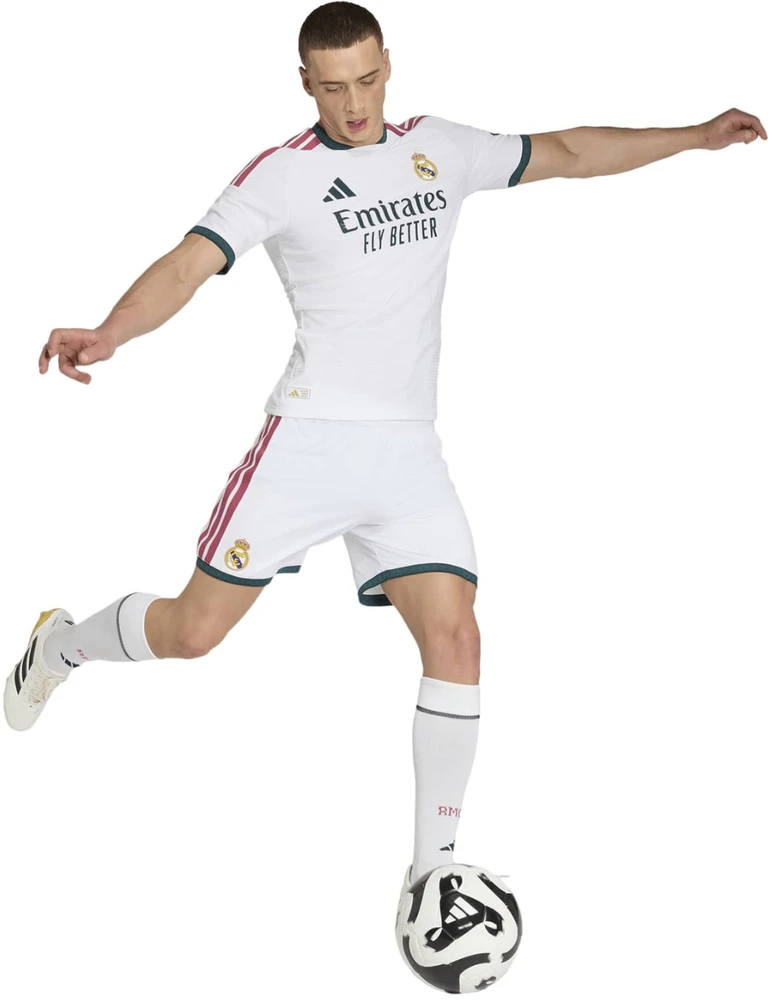 Vyriški marškinėliai adidas Real Madrid 26/27 Home Authentic Jersey balta JZ7218 (L)