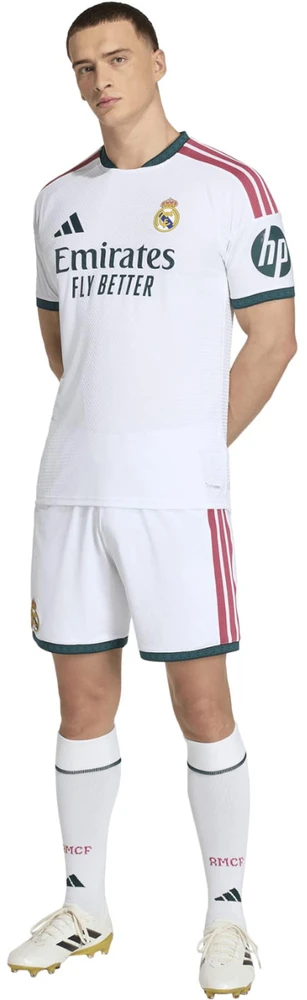 Vyriški marškinėliai adidas Real Madrid 26/27 Home Authentic Jersey balta JZ7218 (L)