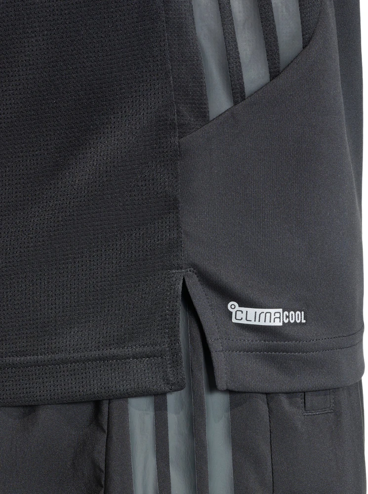 Vyriški marškinėliai adidas Tech Essentials Workout 3-Stripes juoda KQ7485 (3XL)