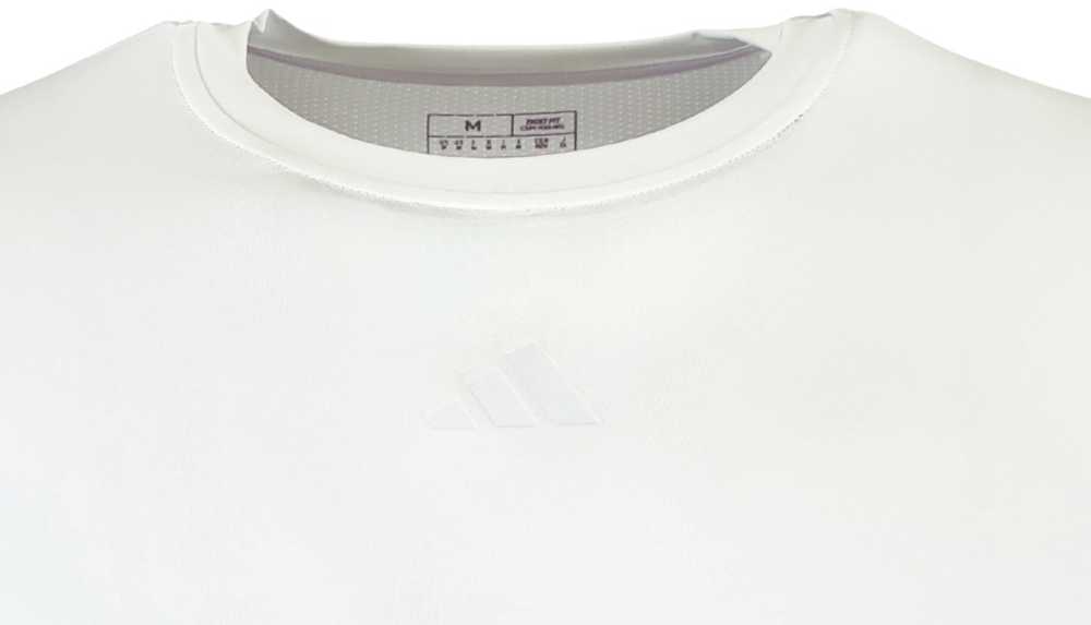 Vyriški marškinėliai adidas Techfit Aeroready Short Sleeve balta IS7605 (L)