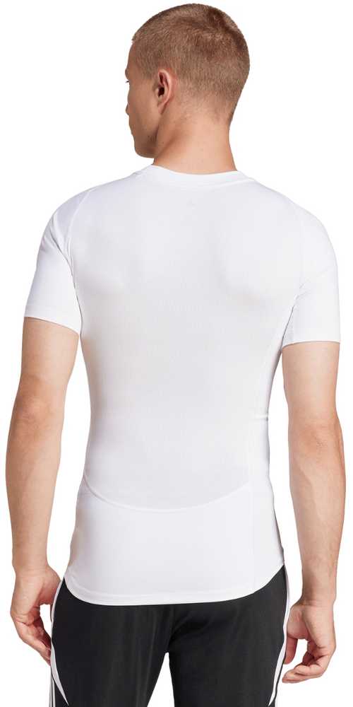 Vyriški marškinėliai adidas Techfit Short Sleeve Tee balta JP4675 (M)