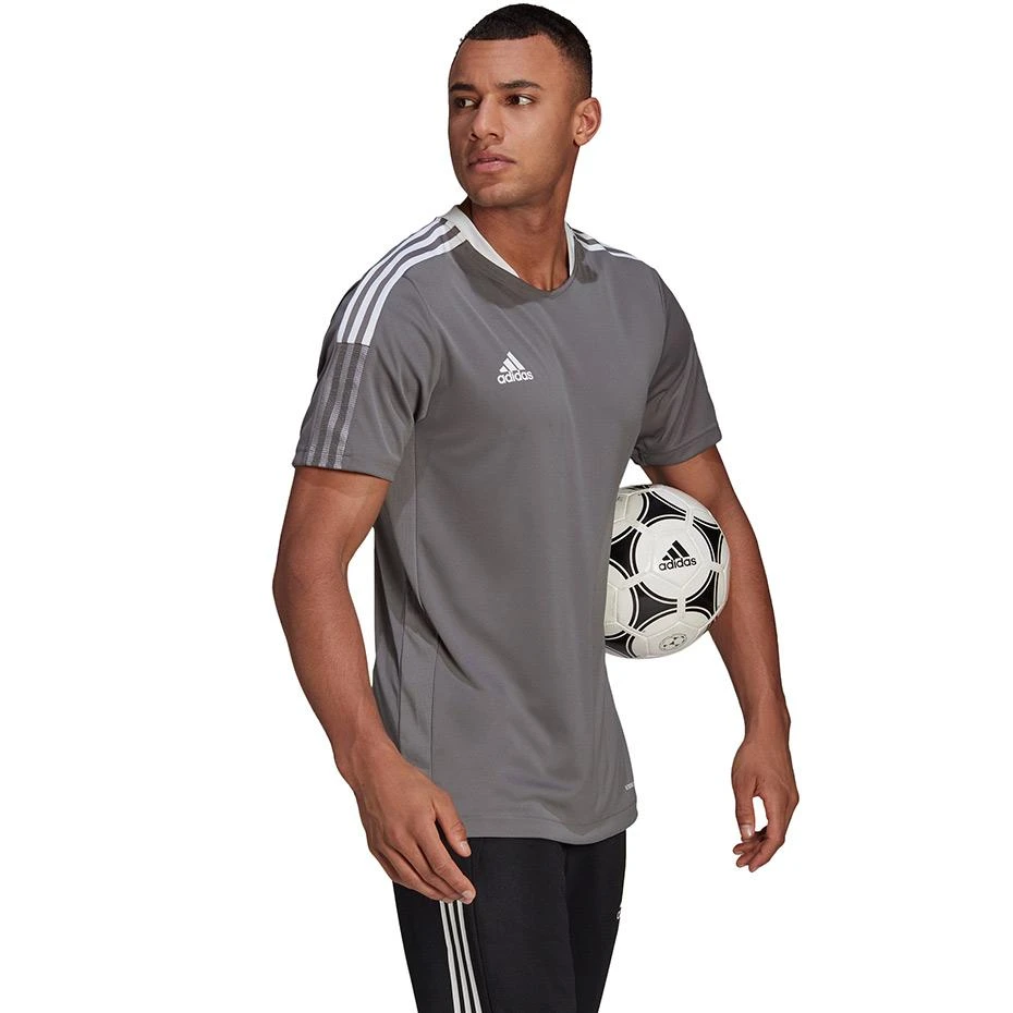 Marškinėliai vyrams Adidas Tiro 21 Training Jersey M GM7587, pilki