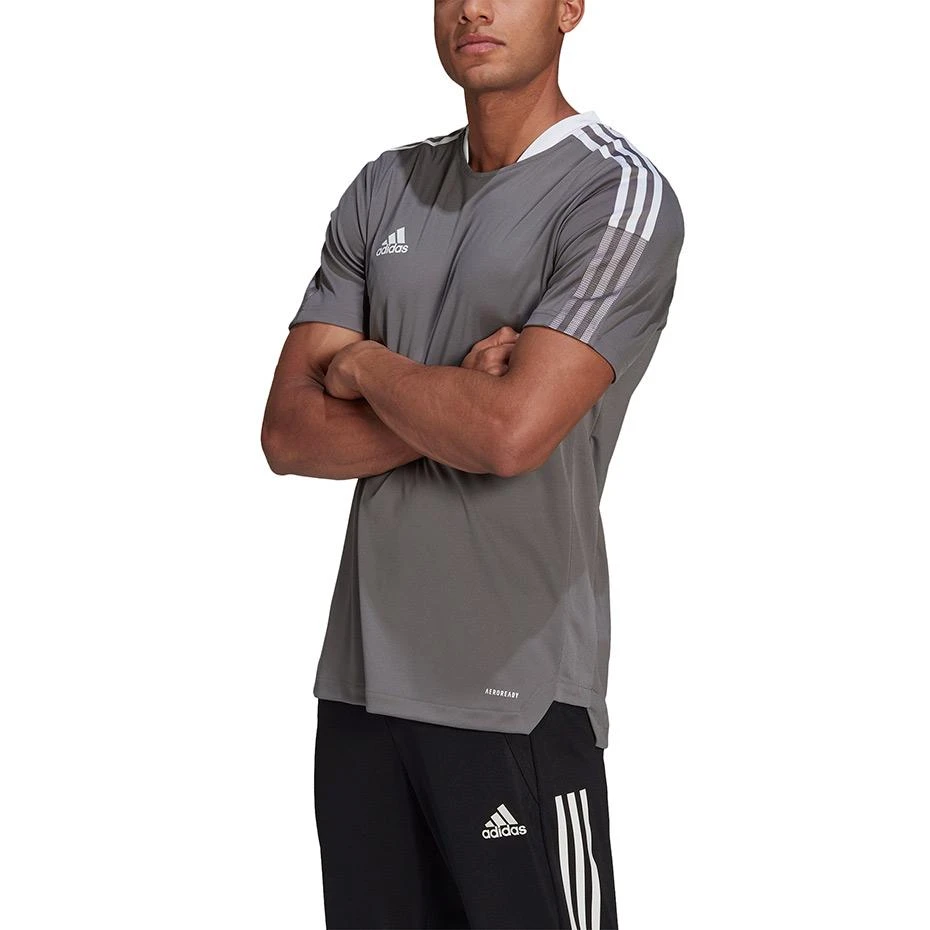 Marškinėliai vyrams Adidas Tiro 21 Training Jersey M GM7587, pilki