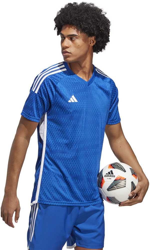 Vyriški marškinėliai adidas Tiro 23 Competition Match Jersey mėlyna HT5684 (S)