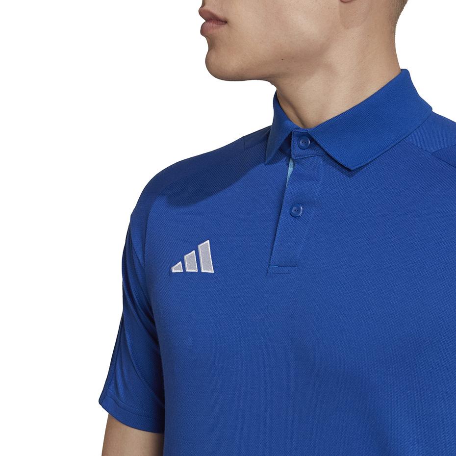 adidas Tiro 23 Competition Polo Men’s T-Shirt mėlynas HU1342 2XL