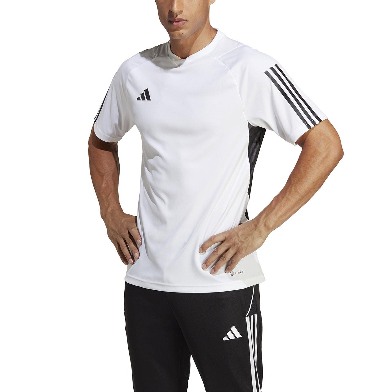Vyrų „Adidas Tiro 23 Competition“ megztinis baltas ir juodas IC4565 (S)