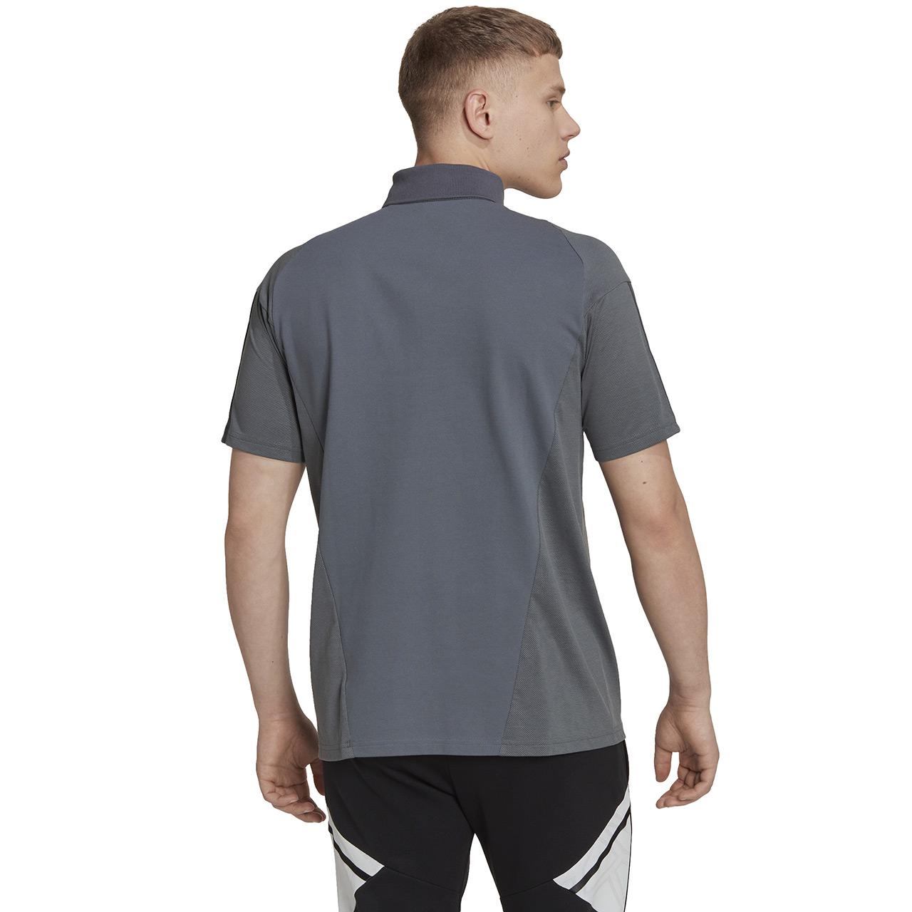 Vyriški marškinėliai adidas Tiro 23 Competition Polo pilka HU1344 (S)