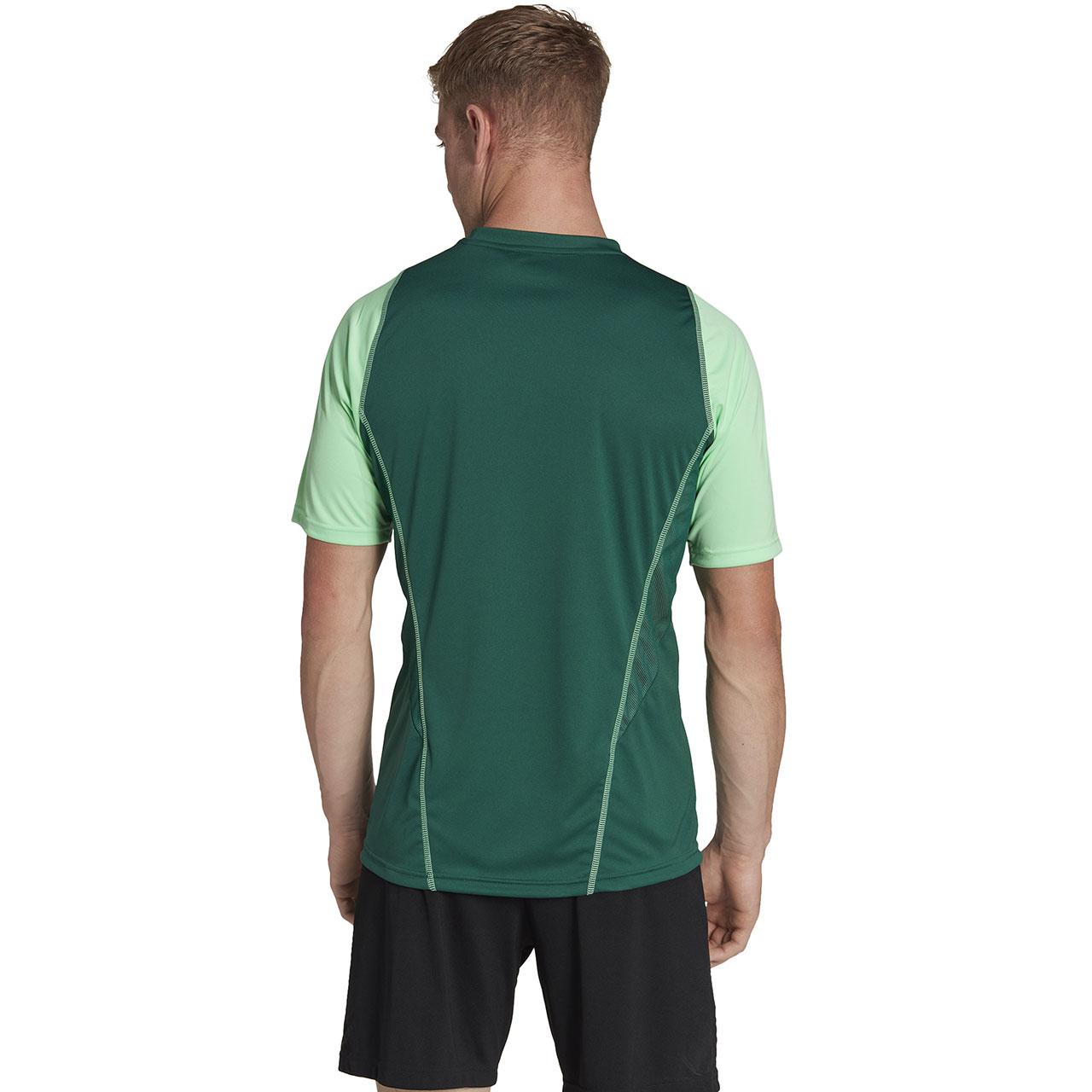 Vyriški marškinėliai adidas Tiro 23 Competition Jersey žalia HU1297 (XS)