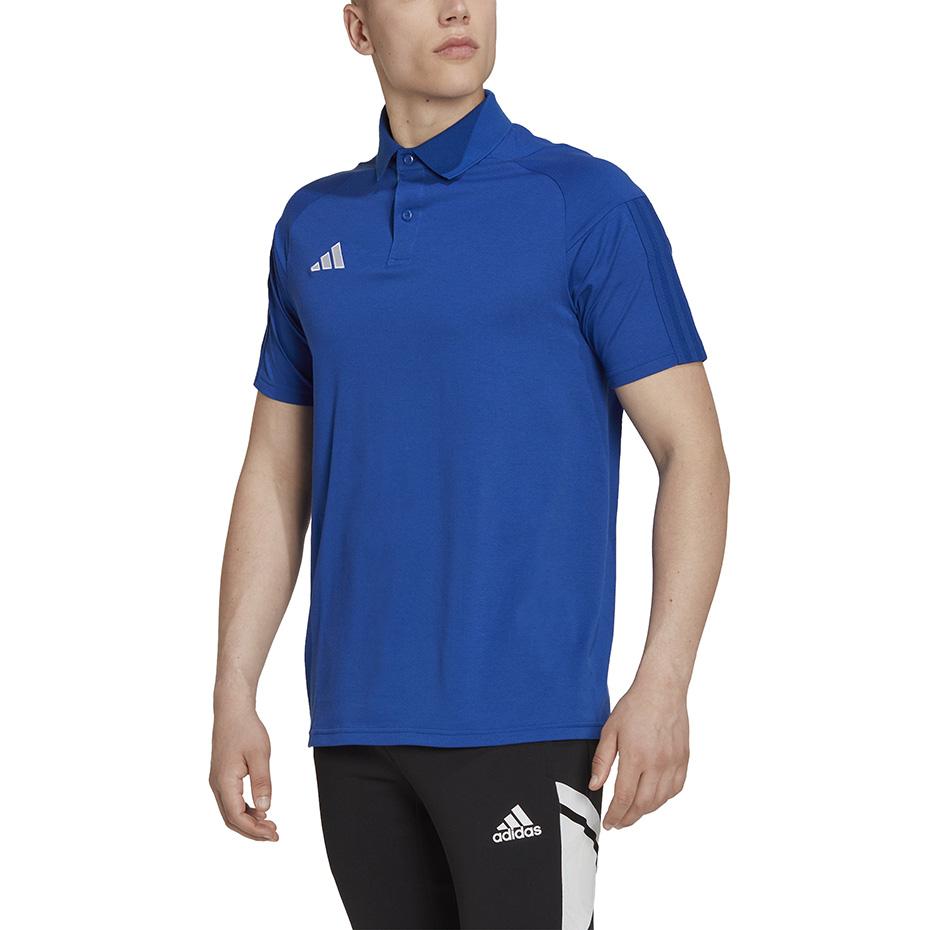 adidas Tiro 23 Competition Polo Men’s T-Shirt mėlynas HU1342 2XL