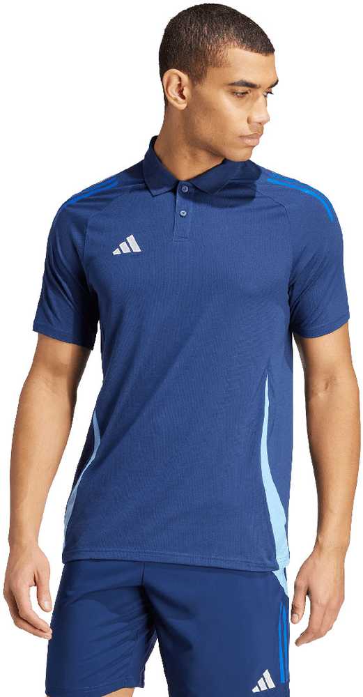 Vyriški marškinėliai adidas Tiro 24 Competition Polo tamsiai mėlyna IR7564 (L)