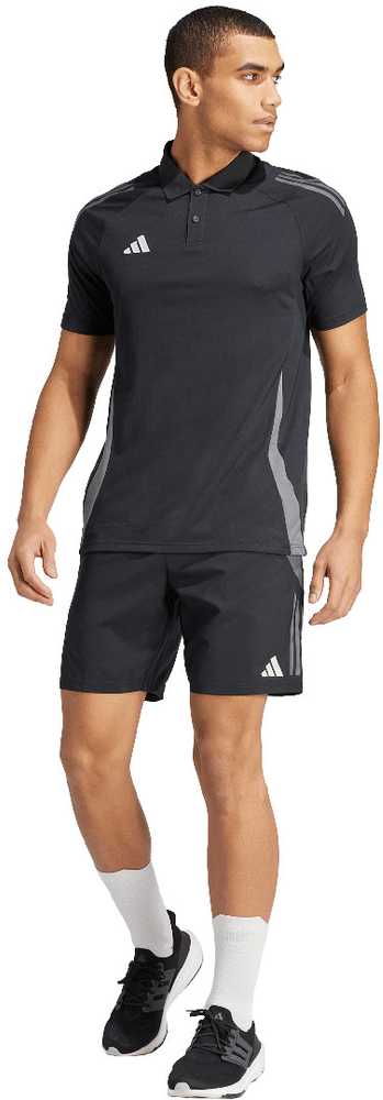 Vyriški marškinėliai adidas Tiro 24 Competition Polo juoda IJ8344 (S)