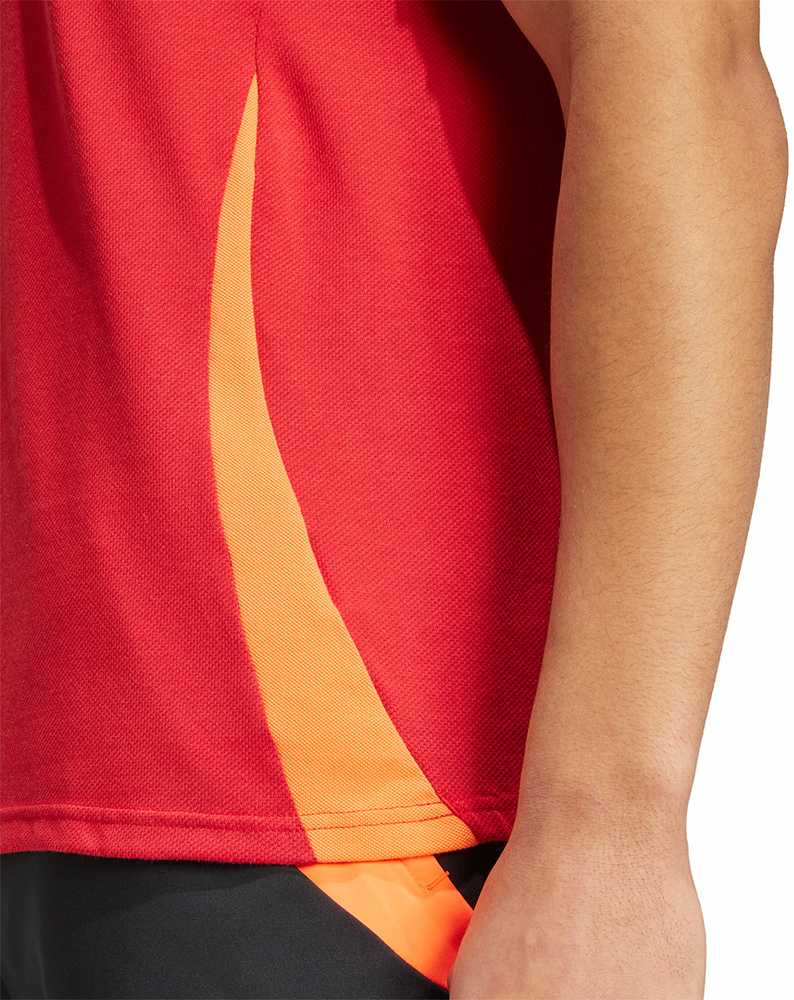 Vyriški marškinėliai adidas Tiro 24 Competition Polo raudona IR7563 (M)