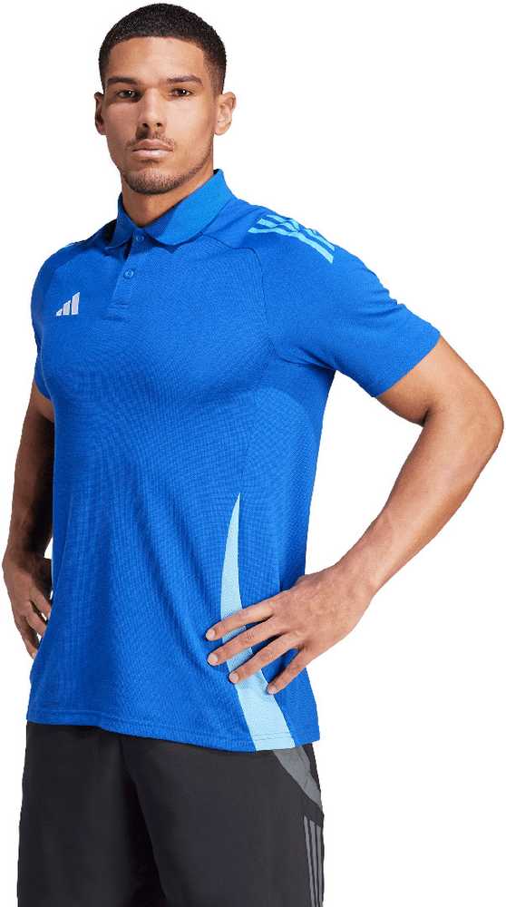 Vyriški marškinėliai adidas Tiro 24 Competition Polo mėlyna IR7566 (M)