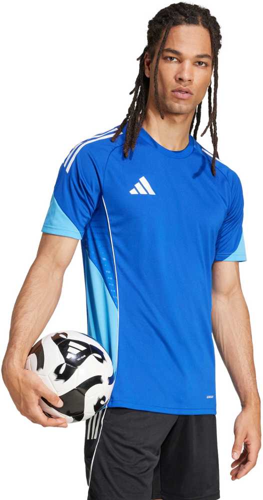 Vyriški marškinėliai adidas Tiro 25 Competition Training mėlyna JI6573 (XL)