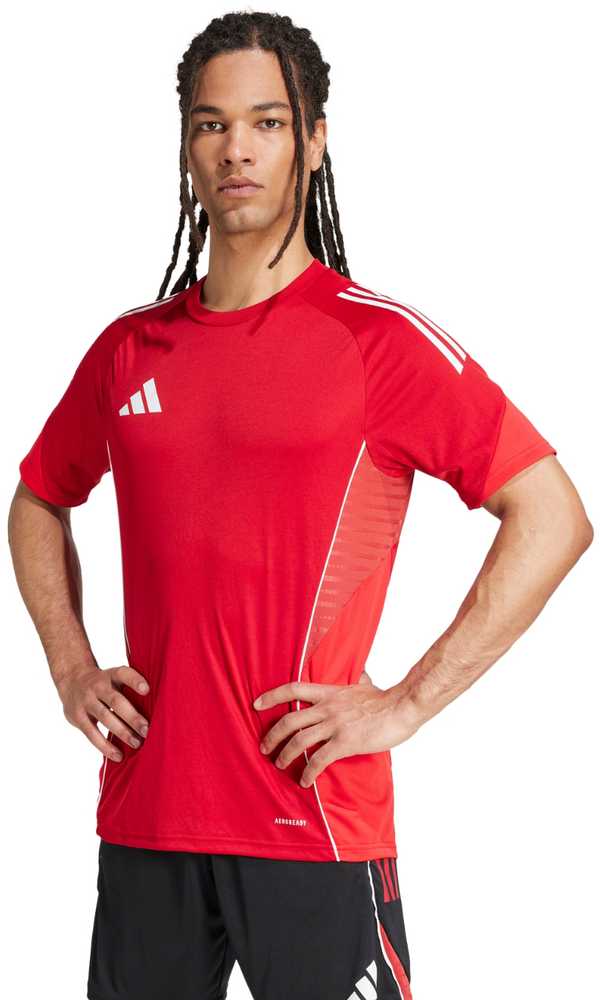 Vyriški marškinėliai adidas Tiro 25 Competition Training raudona JI6488 (S)