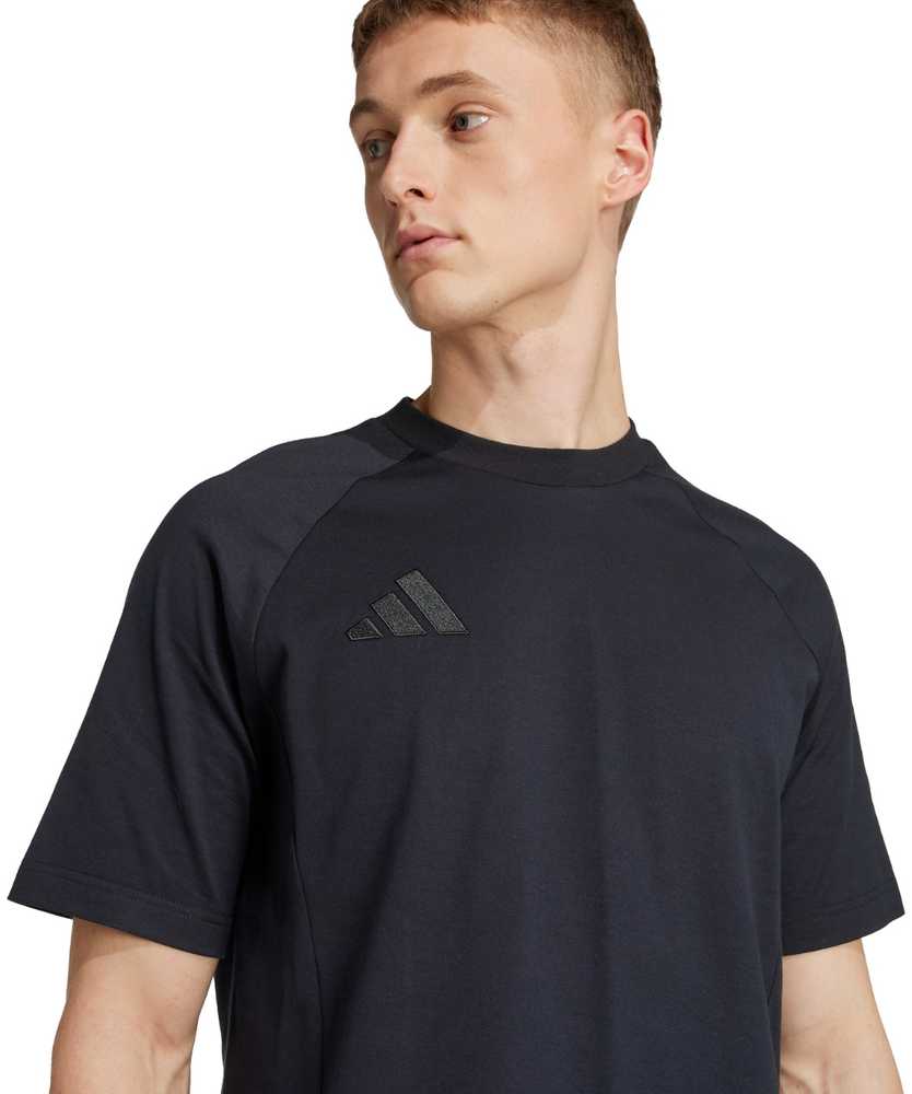 Vyriški marškinėliai adidas Tiro 25 Tee Travel juoda JY5948 (S)