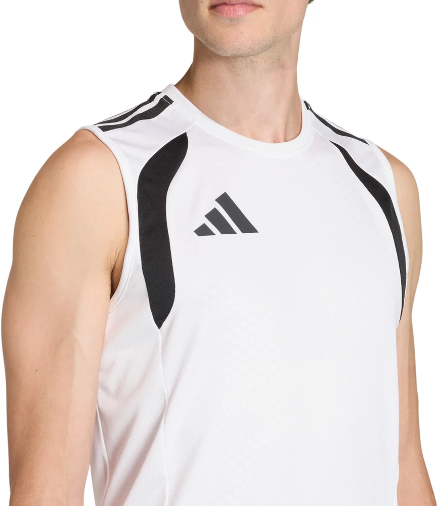 Vyriški marškinėliai adidas Tiro 26 Competition Sleeveless Jersey balta KA7614 (2XL)