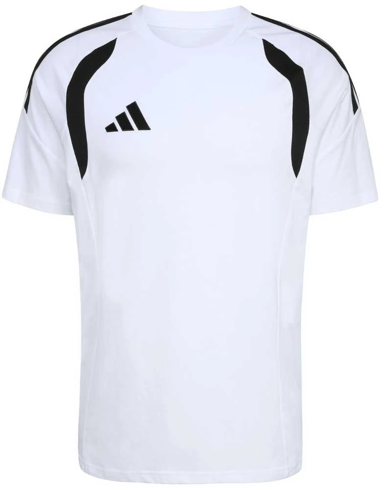 Vyriški adidas Tiro 26 League Marškinėliai, balti ir juodi KC3698
