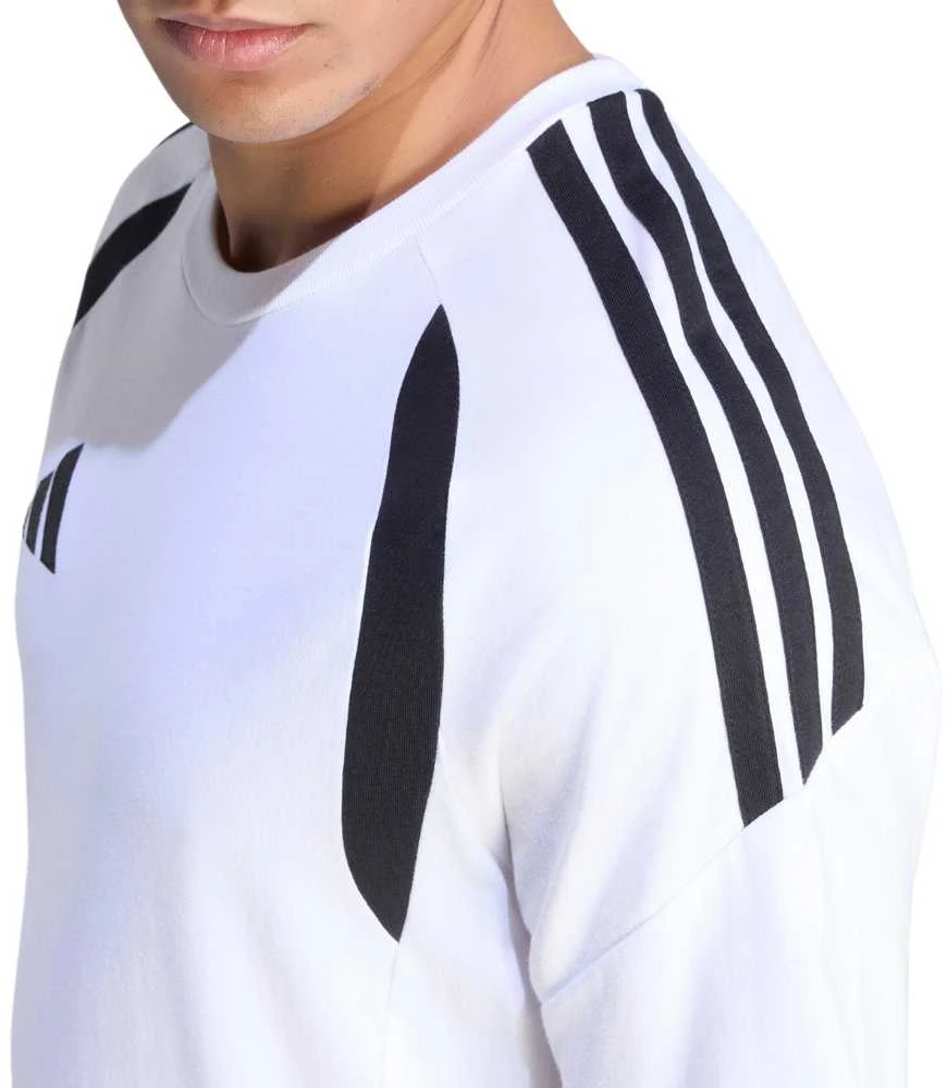 Vyriški adidas Tiro 26 League Marškinėliai, balti ir juodi KC3698