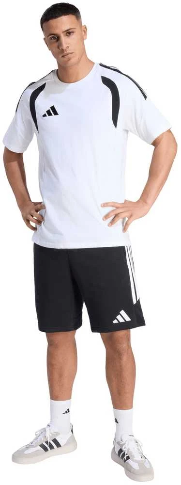 Vyriški adidas Tiro 26 League Marškinėliai, balti ir juodi KC3698