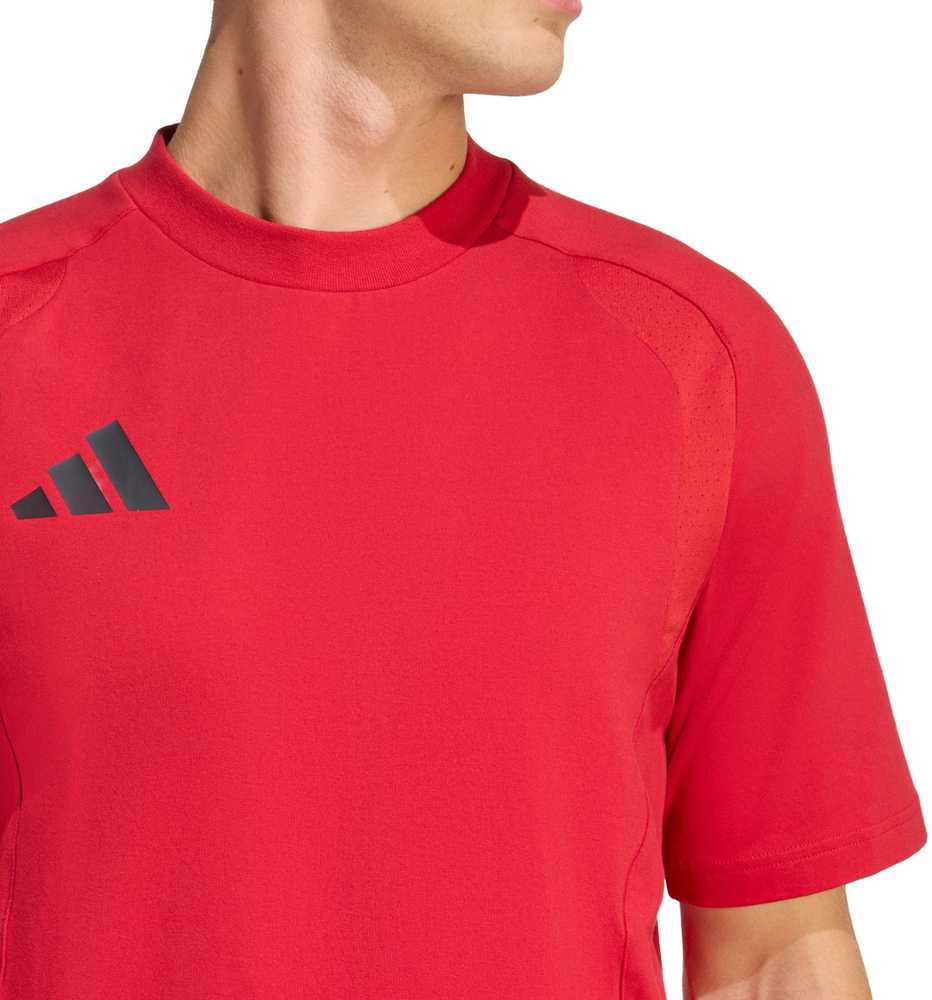 Vyriški marškinėliai adidas Tiro 26 Travel Tee raudona KD1121 (M)