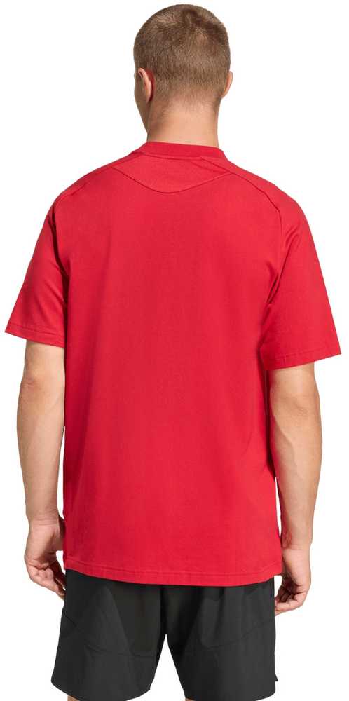 Vyriški marškinėliai adidas Tiro 26 Travel Tee raudona KD1121 (M)