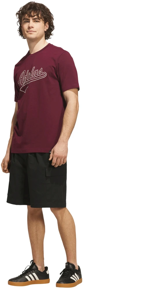 Vyriški marškinėliai adidas Varsity Tailsweep Graphic bordinė KS2180 (L)