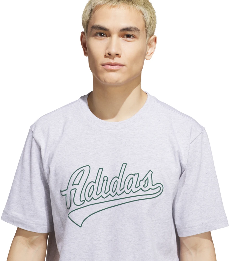 Vyriški marškinėliai adidas Varsity Tailsweep Graphic pilka KS2179 (M)