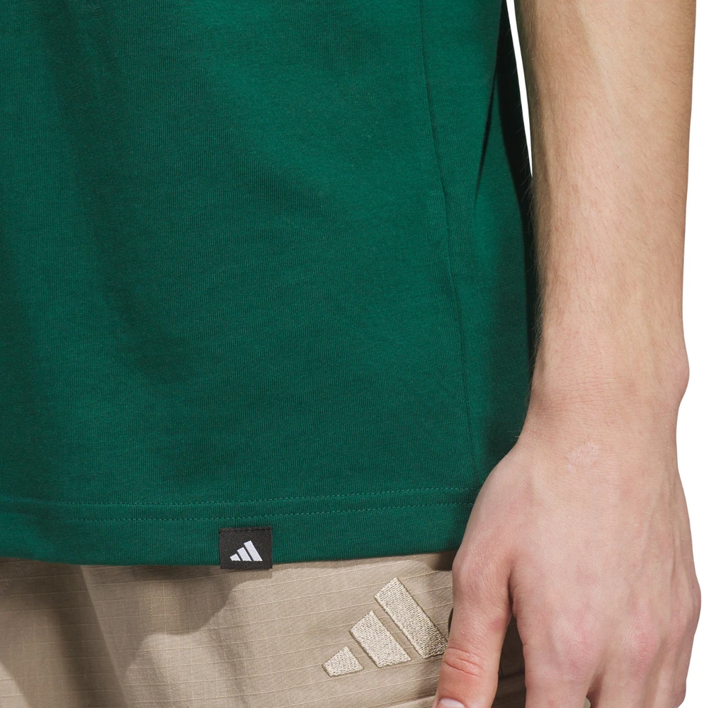 Vyriški marškinėliai adidas Waterfall Graphic žalia KS2173 (2XL)