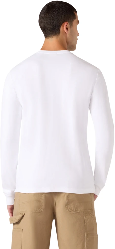 Vyriški marškinėliai Champion LS Tee balta 222507 WW001 (L)