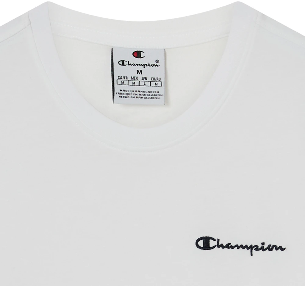 Vyriški marškinėliai Champion SS Tee balta 221798 WW001 (3XL)